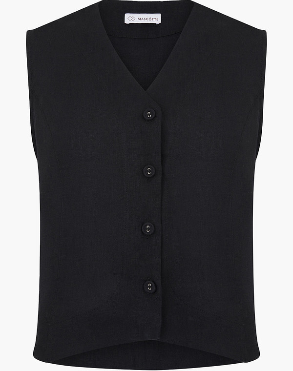 790-4103-2702 Жилет женский черн, Mascotte