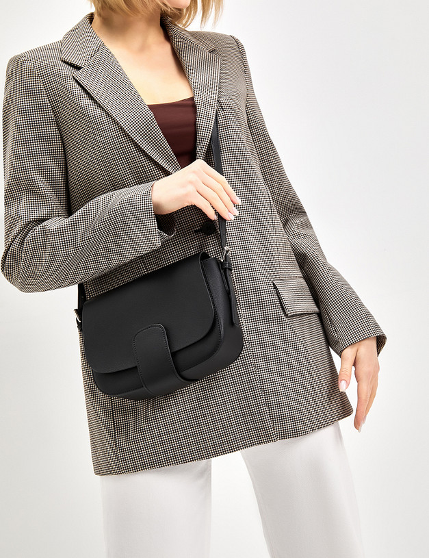 Черная женская сумка MASCOTTE 660-3107-602 | ракурс 1