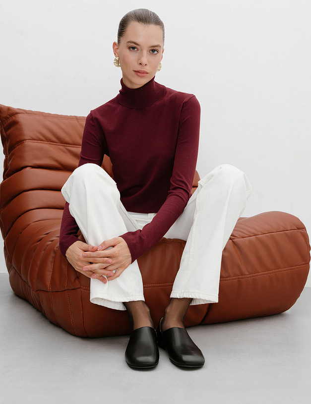 Черные женские слиперы MASCOTTE 172-4242512-3501M | ракурс 2