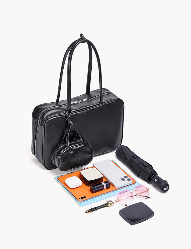 Черная женская сумка MASCOTTE 660-5227-602 | ракурс 5