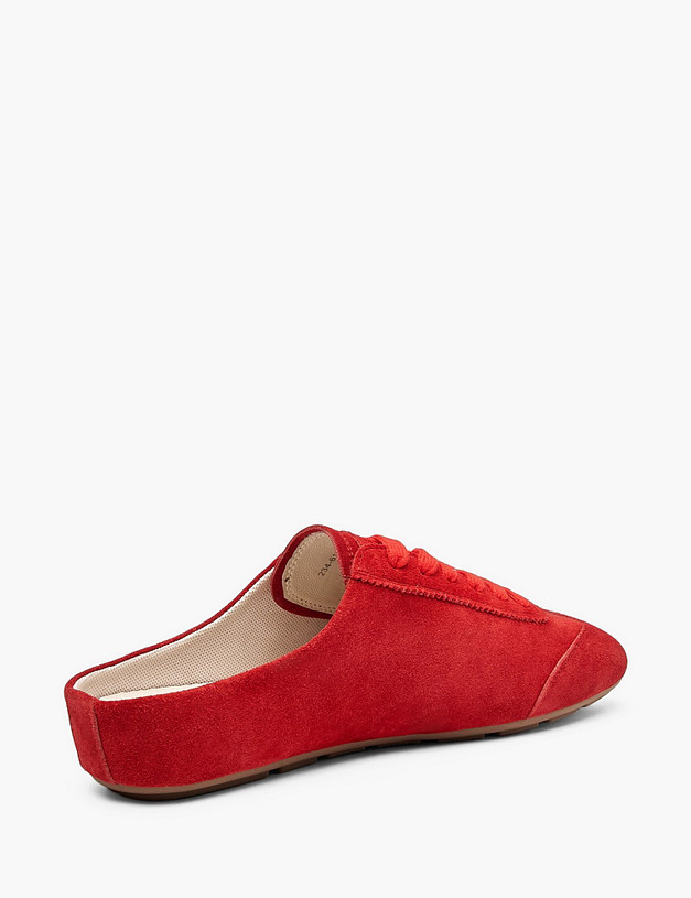 Красные женские сабо MASCOTTE 234-610221-0205 | ракурс 3