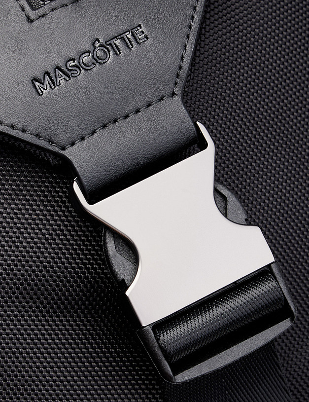 Черный мужской рюкзак MASCOTTE 604-4227-202 | ракурс 5 Черный мужской рюкзак MASCOTTE 604-4227-202 | ракурс 5