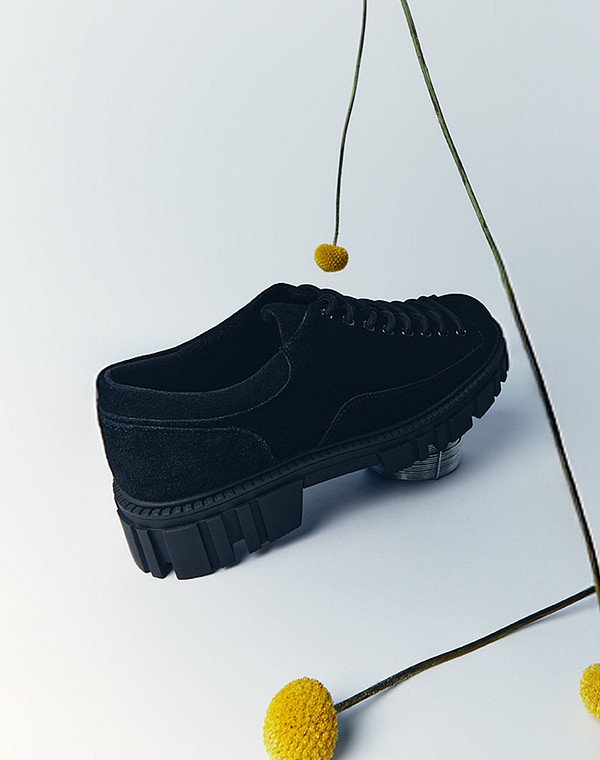 98-420121-0202 Полуботинки женские велюр/ворсин черн, Lite by Mascotte