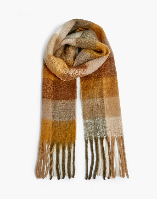 766-2218-2409 Шарф женский корич, Mascotte