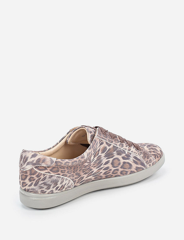 Коричневые женские кеды MASCOTTE 104-0166811-0609 | ракурс 4