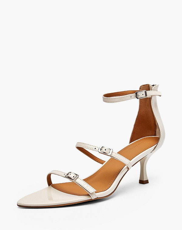 233-6103011-3778M Туфли летние женские лак.кожа/нат.кожа молочн, Mascotte