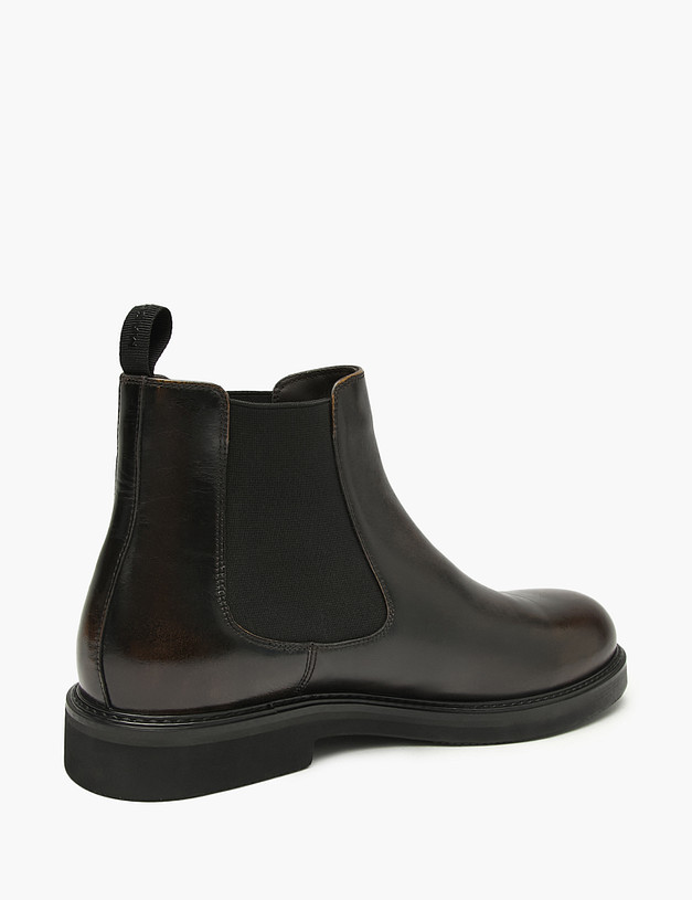 Коричневые мужские челси MASCOTTE 175-520722-6108M | ракурс 4