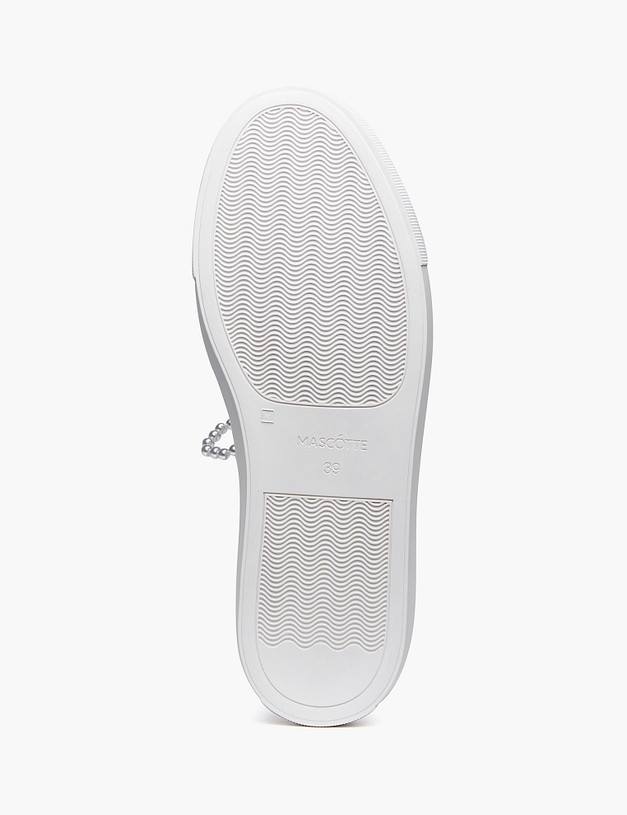Белые женские кеды MASCOTTE 22-61204116-4120M | ракурс 5