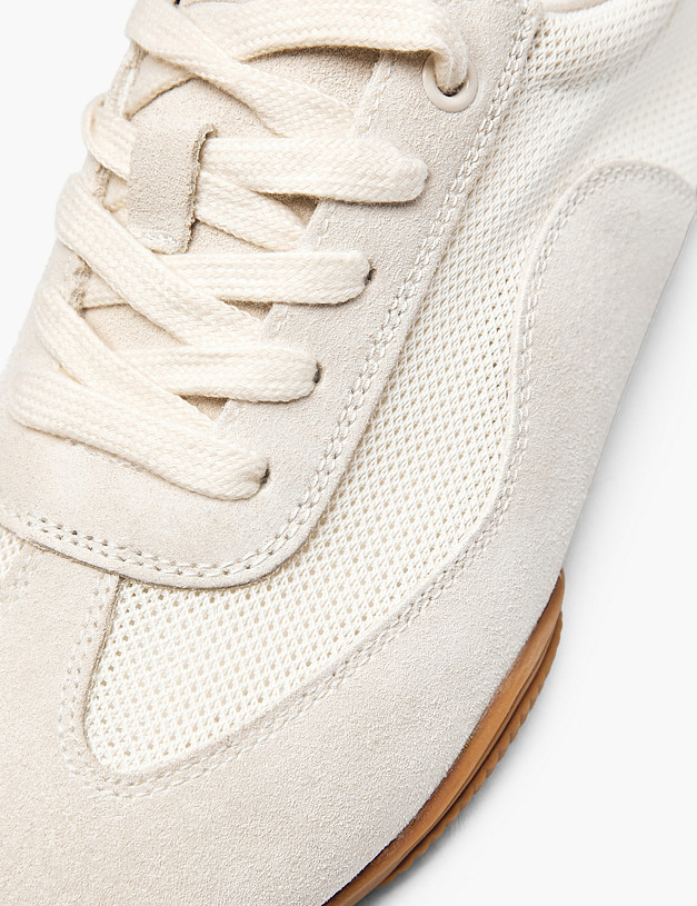 Молочные женские кроссовки MASCOTTE 98-612821-0201 | ракурс 7