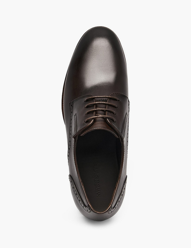 Коричневые мужские дерби MASCOTTE 58-611511-0109 | ракурс 4