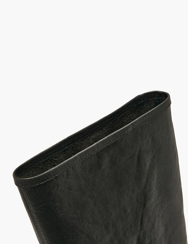 Черные женские сапоги MASCOTTE 15-5283321-0102 | ракурс 6