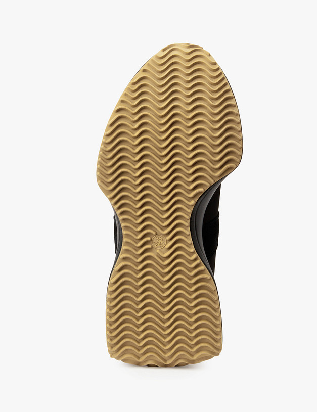 Черные женские кроссовки MASCOTTE 234-312821-0202 | ракурс 5