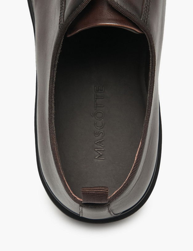 Коричневые мужские дерби MASCOTTE 175-522212-0109 | ракурс 8