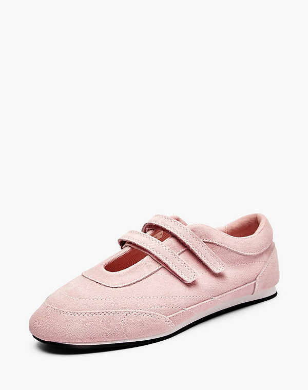 234-610421-0206 Полуботинки для активного отдыха женские велюр/текстиль розов, Lite by Mascotte