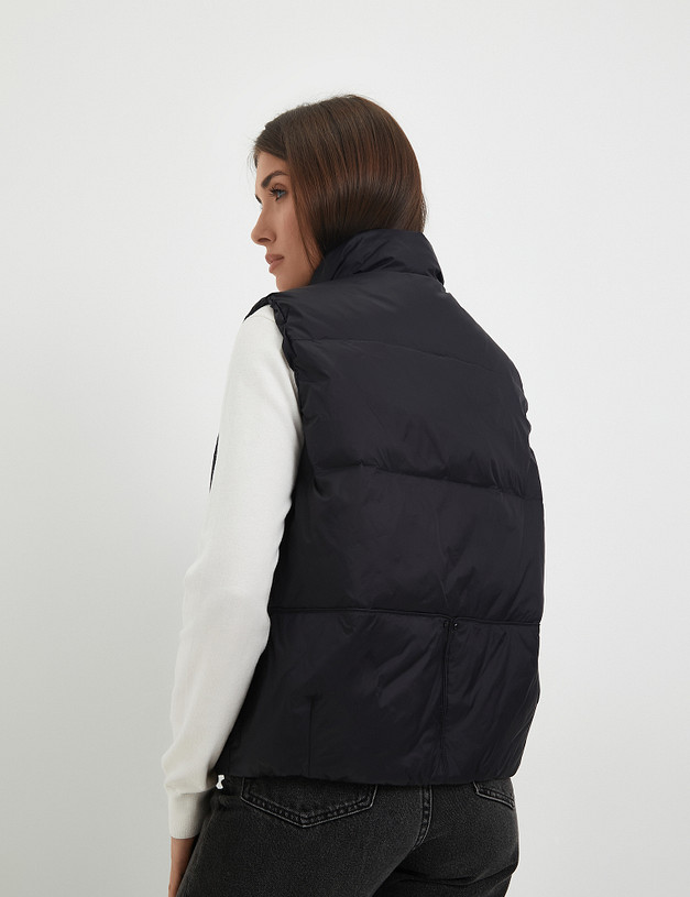 Черный женский жилет MASCOTTE 234-3320-2402 | ракурс 7