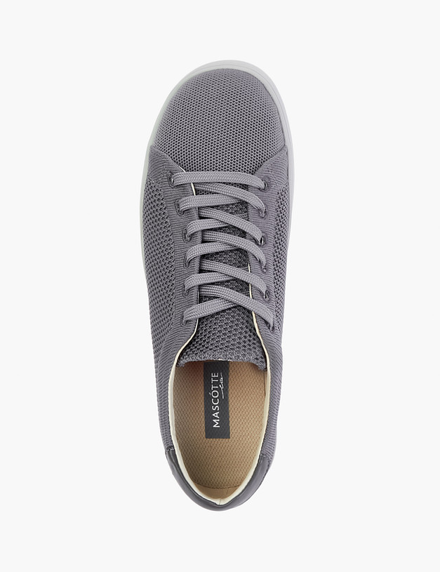 Серые мужские кеды MASCOTTE 58-2131323-0210 | ракурс 4