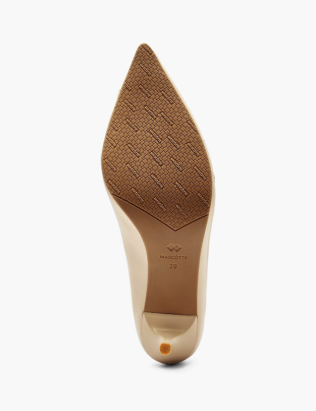Бежевые женские туфли MASCOTTE 233-611112-0508 | ракурс 5