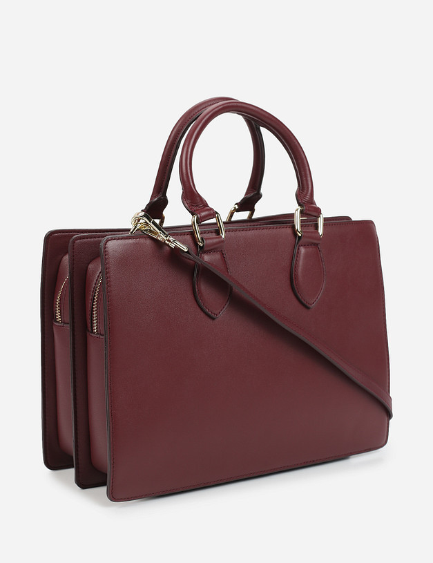 Бордовая женская сумка MASCOTTE 660-1224-105 | ракурс 3