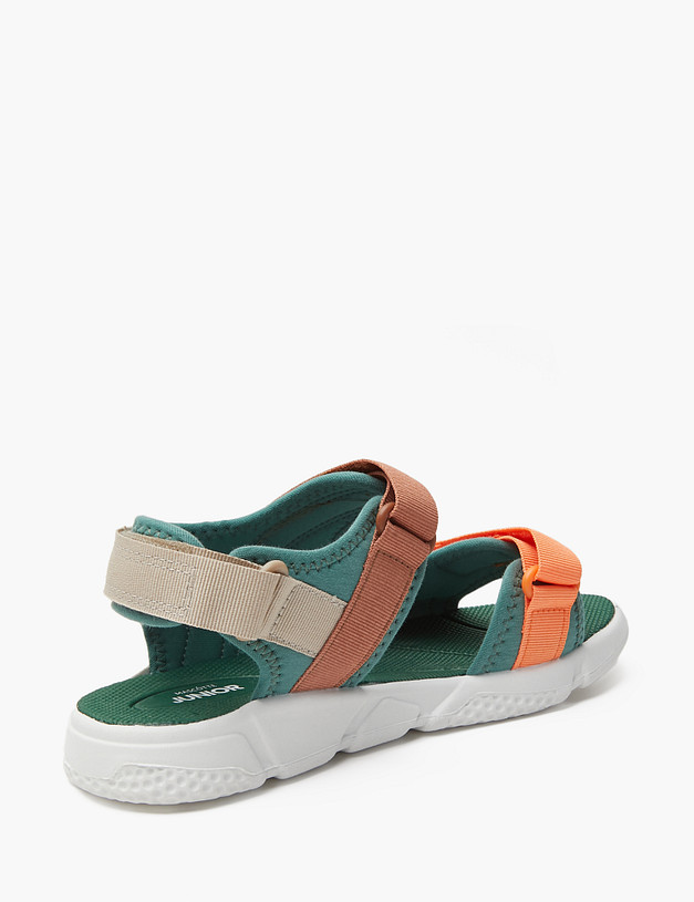 Зеленые детские сандалии MASCOTTE 151-410721-0204 | ракурс 4
