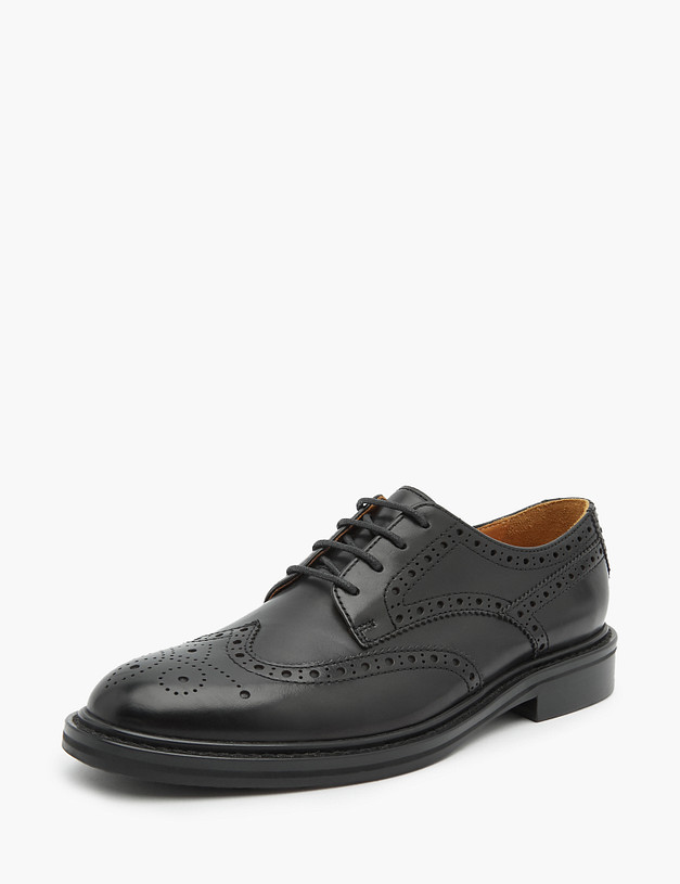 Черные классические женские броги MASCOTTE 22-1101111-0102 | ракурс 2