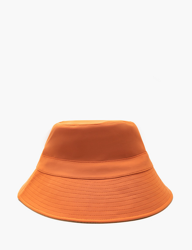 Оранжевая женская двусторонняя панама MASCOTTE 766-4103-2413 | ракурс 2