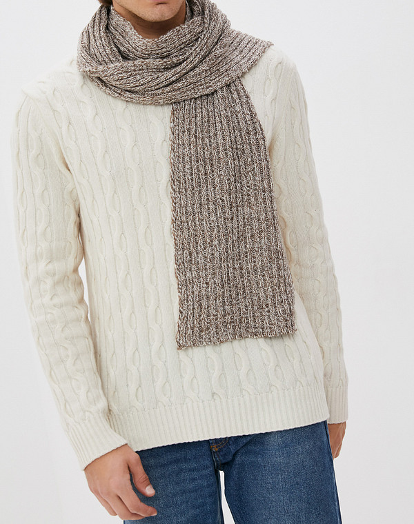 784-1207-7508 Шарф мужской беж, Mascotte