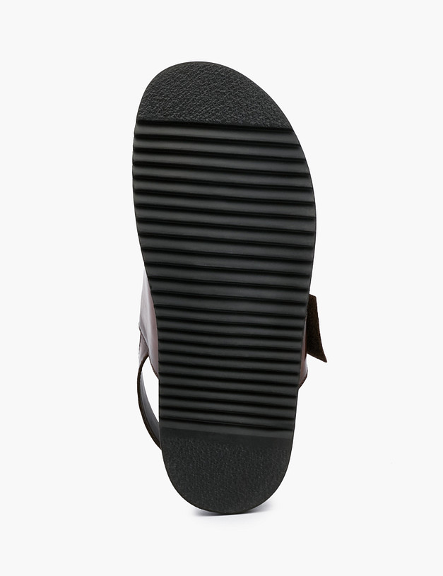 Мужские сандалии цвета горького шоколада MASCOTTE 128-214265-0109 | ракурс 5