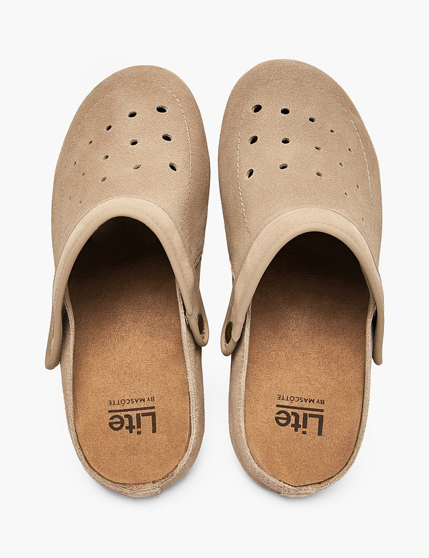 Бежевые женские сабо MASCOTTE 98-612622-0208 | ракурс 4