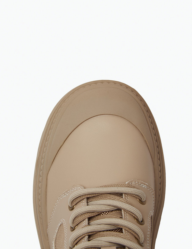 Бежевые женские ботинки MASCOTTE 234-325821-0608 | ракурс 4