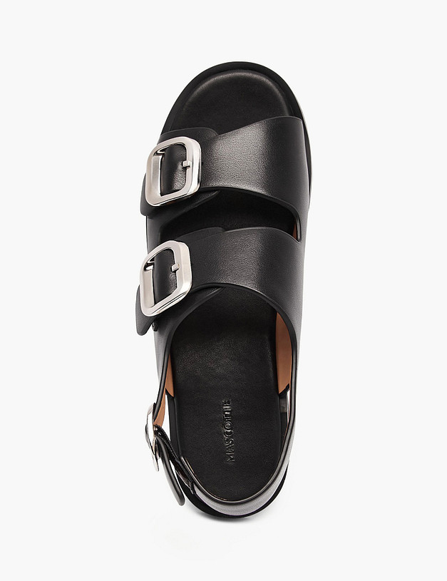 Черные женские сандалии MASCOTTE 58-6101011-7100M | ракурс 4