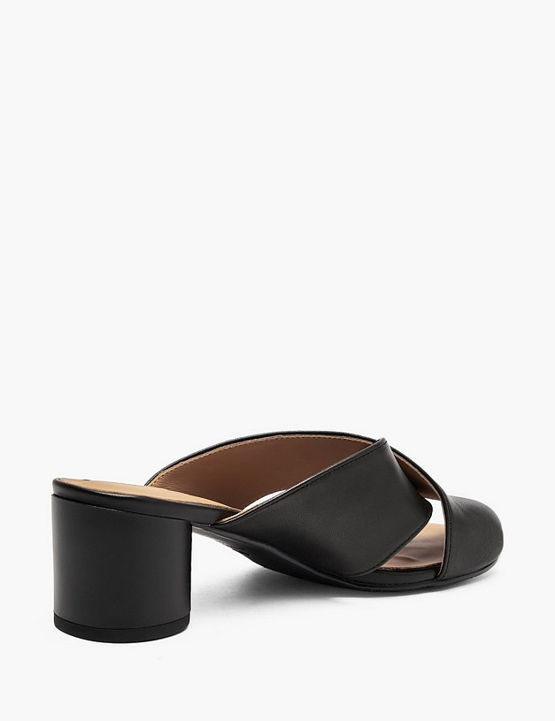 Черные женские мюли MASCOTTE 94-614612-3501M | ракурс 3