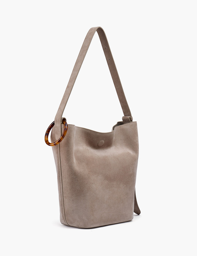 Бежевая женская сумка MASCOTTE 616-6108-213 | ракурс 3