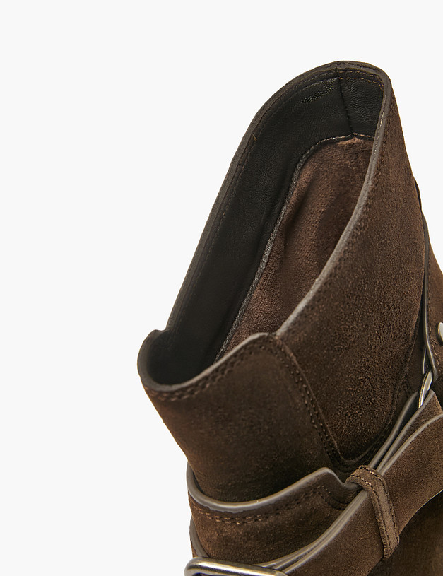 Коричневые женские ботинки MASCOTTE 175-5282321-3249M | ракурс 6