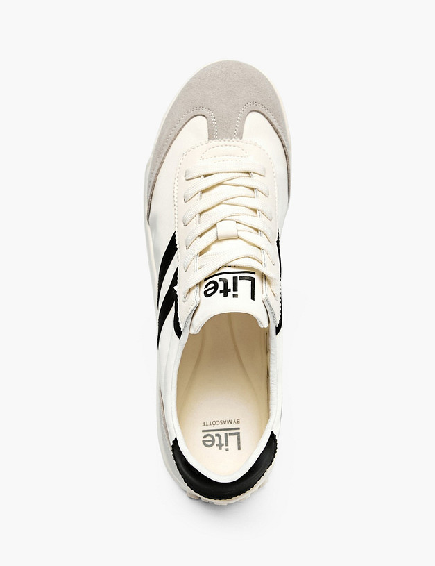 Серые мужские полуботинки MASCOTTE 234-610311-0210 | ракурс 4