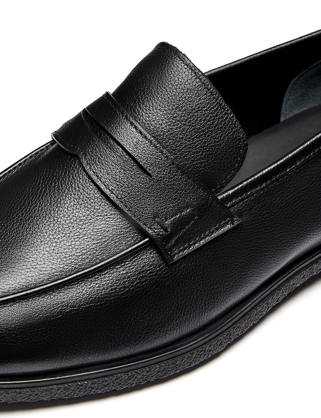 Черные мужские полуботинки MASCOTTE 58-611411-0102 | ракурс 6