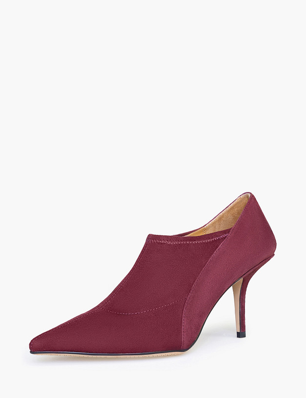 Бордовые женские ботильоны MASCOTTE 15-610111-0605 | ракурс 2