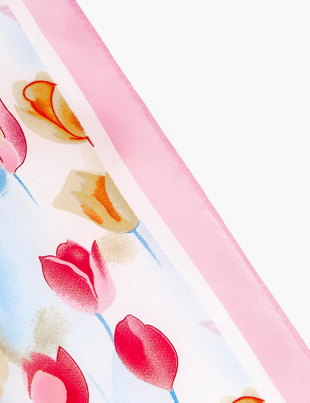 Розовый женский платок MASCOTTE 766-6107-2406 | ракурс 4