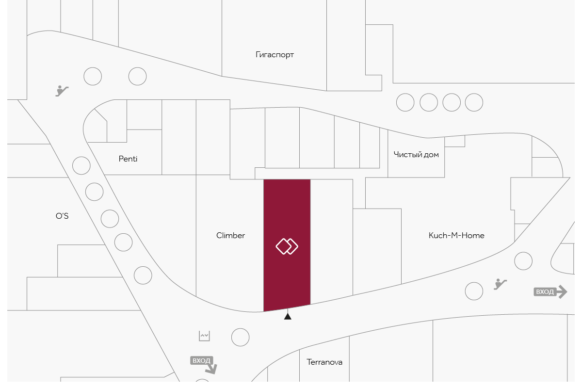 Салон Mascotte в ТРК Меганом 2