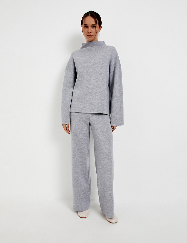 Серый женский костюм MASCOTTE 990-5202-7510 | ракурс 1