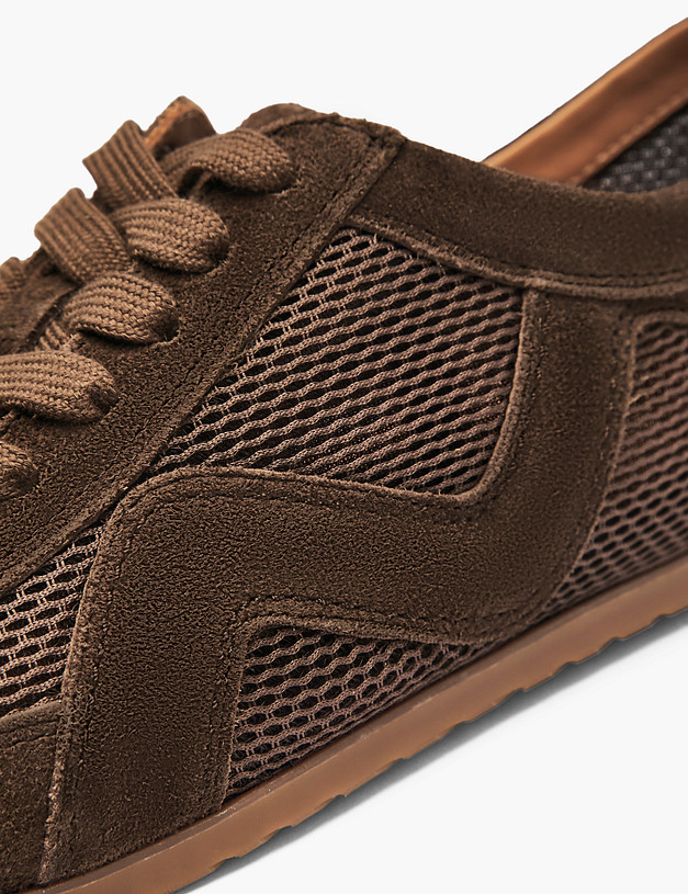 Коричневые женские кеды MASCOTTE 22-6101593-6602M | ракурс 6