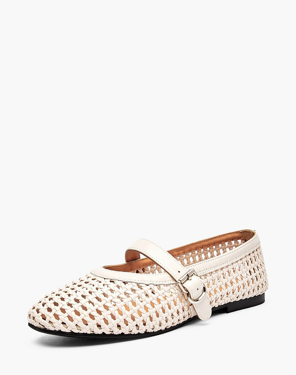 234-612791-0601 Туфли женские и.кожа/б.п.-нат.кожа молочн, Lite by Mascotte