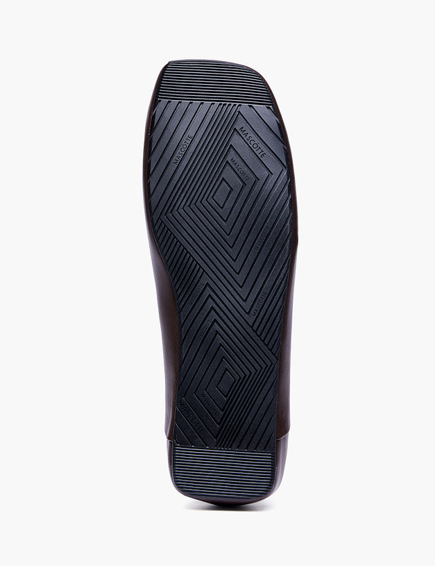 Коричневые женские балетки MASCOTTE 233-6102813-6571M | ракурс 5