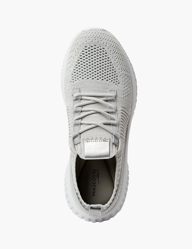 Серые текстильные женские кроссовки MASCOTTE 18-310222-0210 | ракурс 4