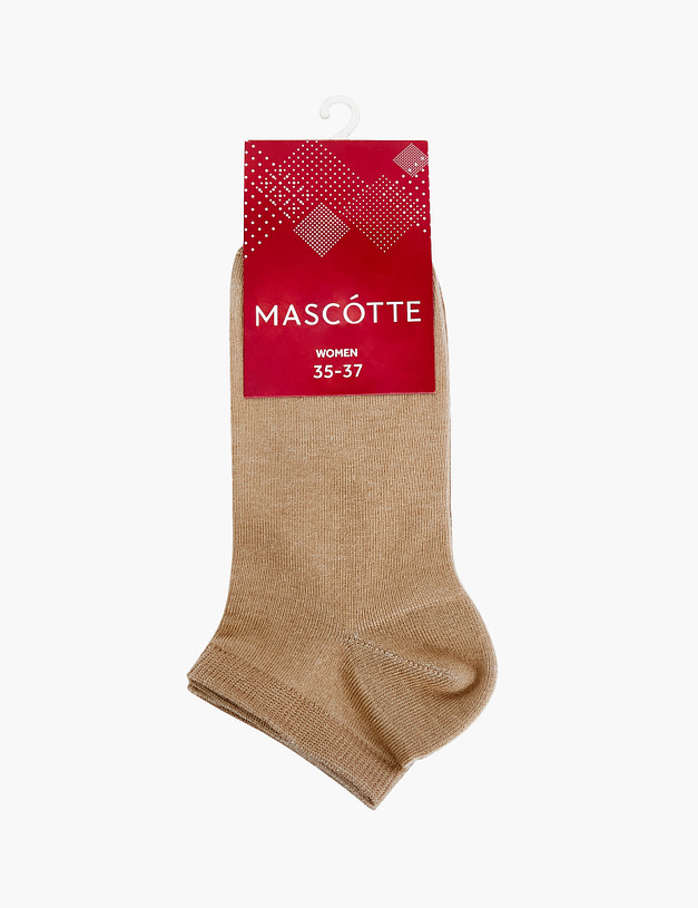 Бежевые женские носки MASCOTTE 722-1102-2608 | ракурс 1