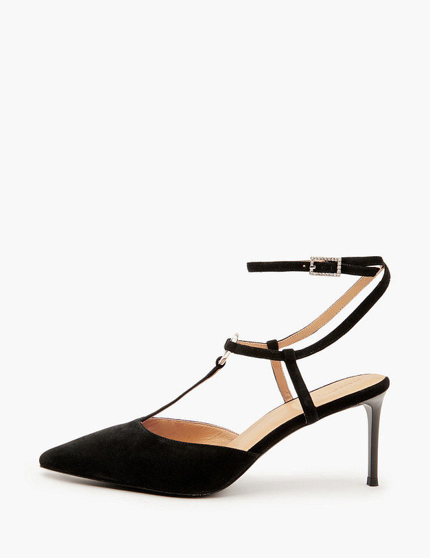 Черные женские босоножки MASCOTTE 175-4127312-3605M | ракурс 1