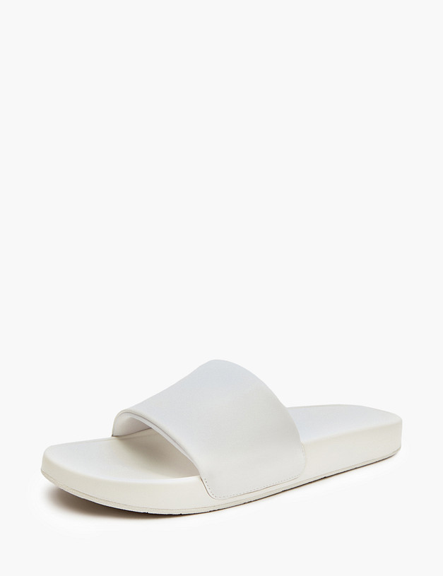 Белые мужские сабо MASCOTTE 128-519022-0601 | ракурс 2