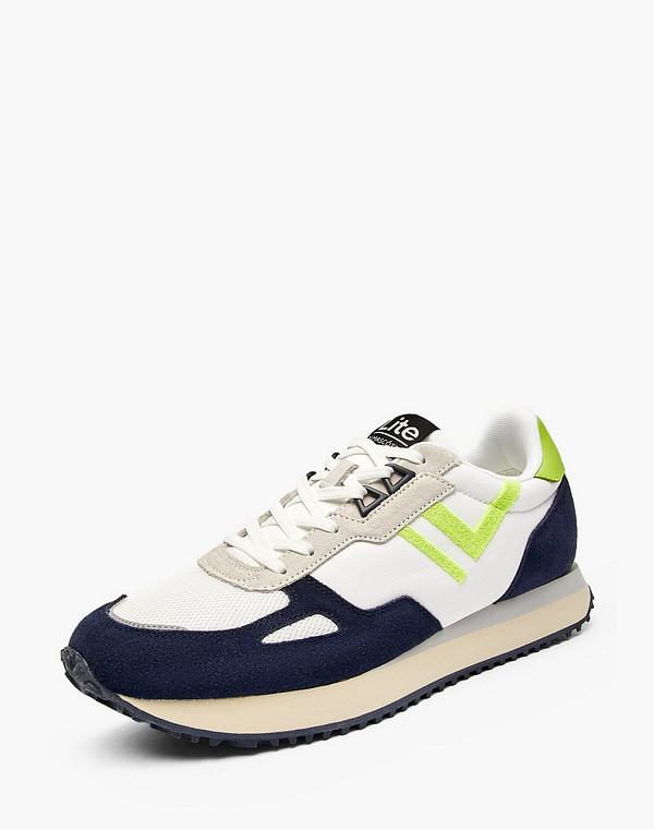 181-512123-0203 Полуботинки для активного отдыха мужские велюр-текстиль/текстиль темн-синий-бел, Lite by Mascotte