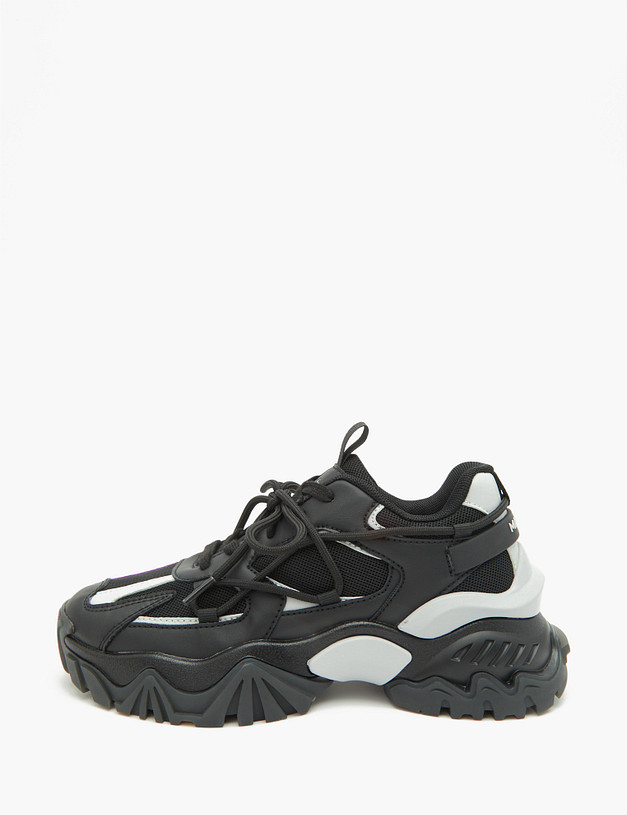 Черные женские кроссовки MASCOTTE 64-310122-0202 | ракурс 1