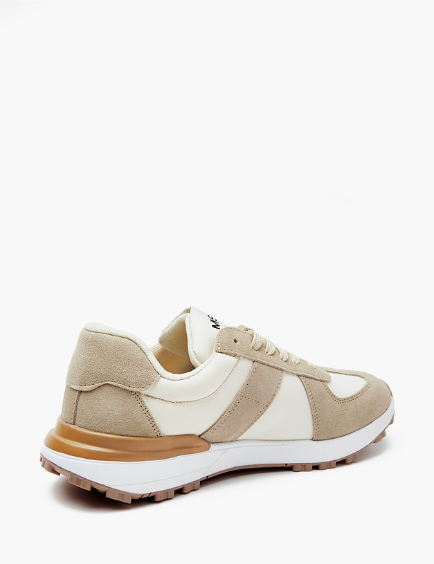 Бежевые мужские кроссовки MASCOTTE 128-324321-0208 | ракурс 5