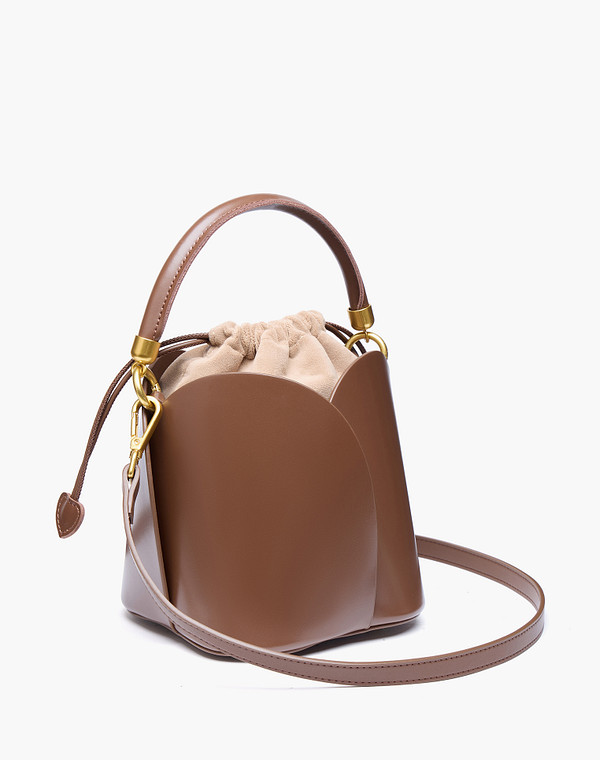 660-6105-609 Сумка женская кож.спилок-и.кожа/и.кожа корич, S, Mascotte